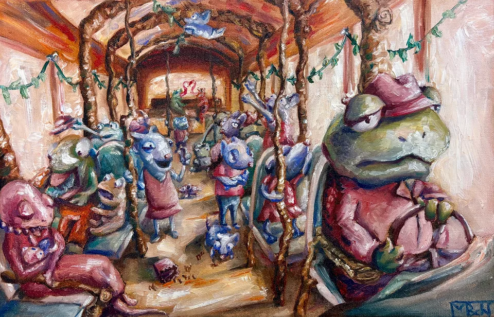 Story sketch, view 3
